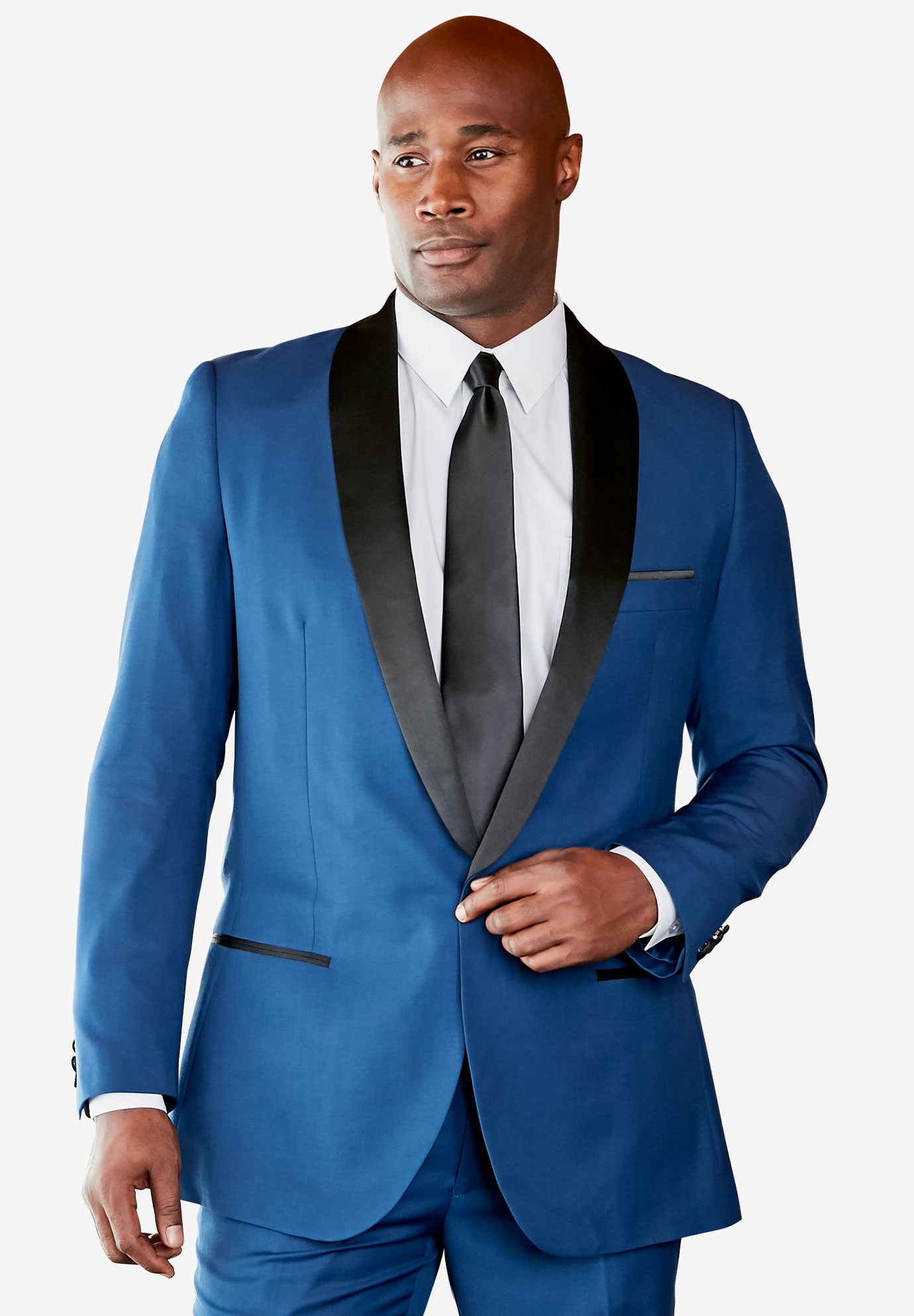 big and tall white tuxedo jacket