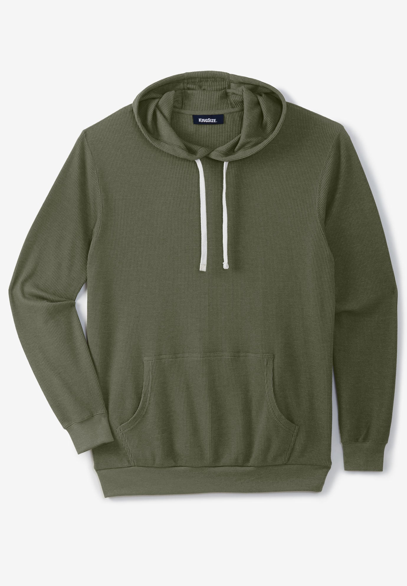 WaffleKnit Thermal Hoodie OneStopPlus