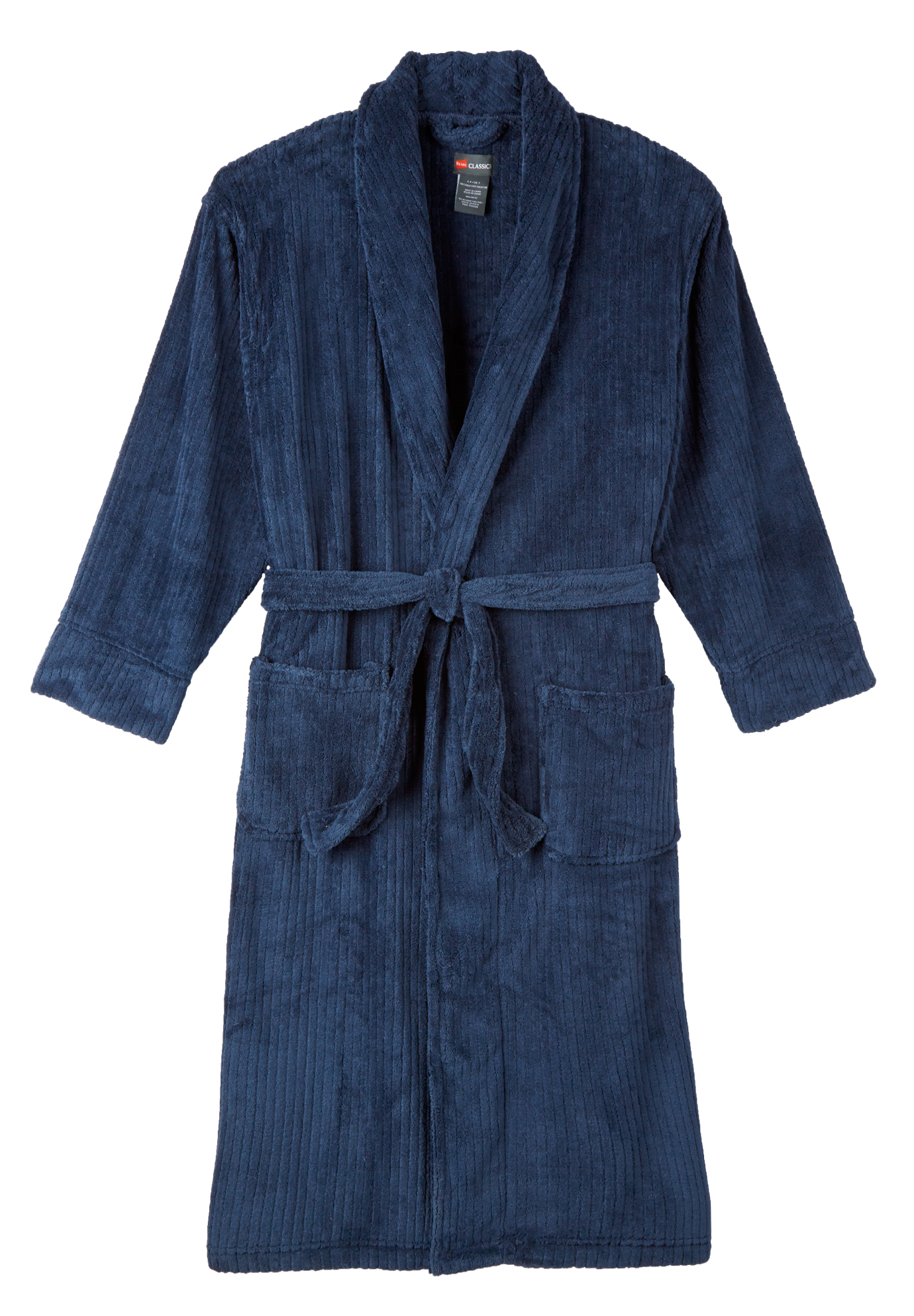 Hanes® Plush Fleece Robe, 