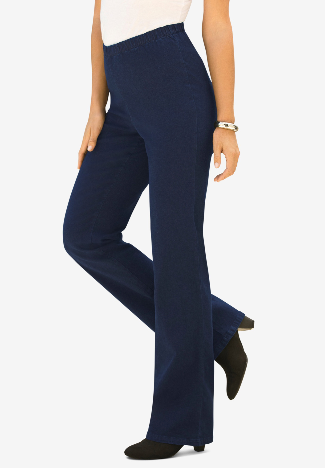 Bootcut Pull-On Stretch Jean, 