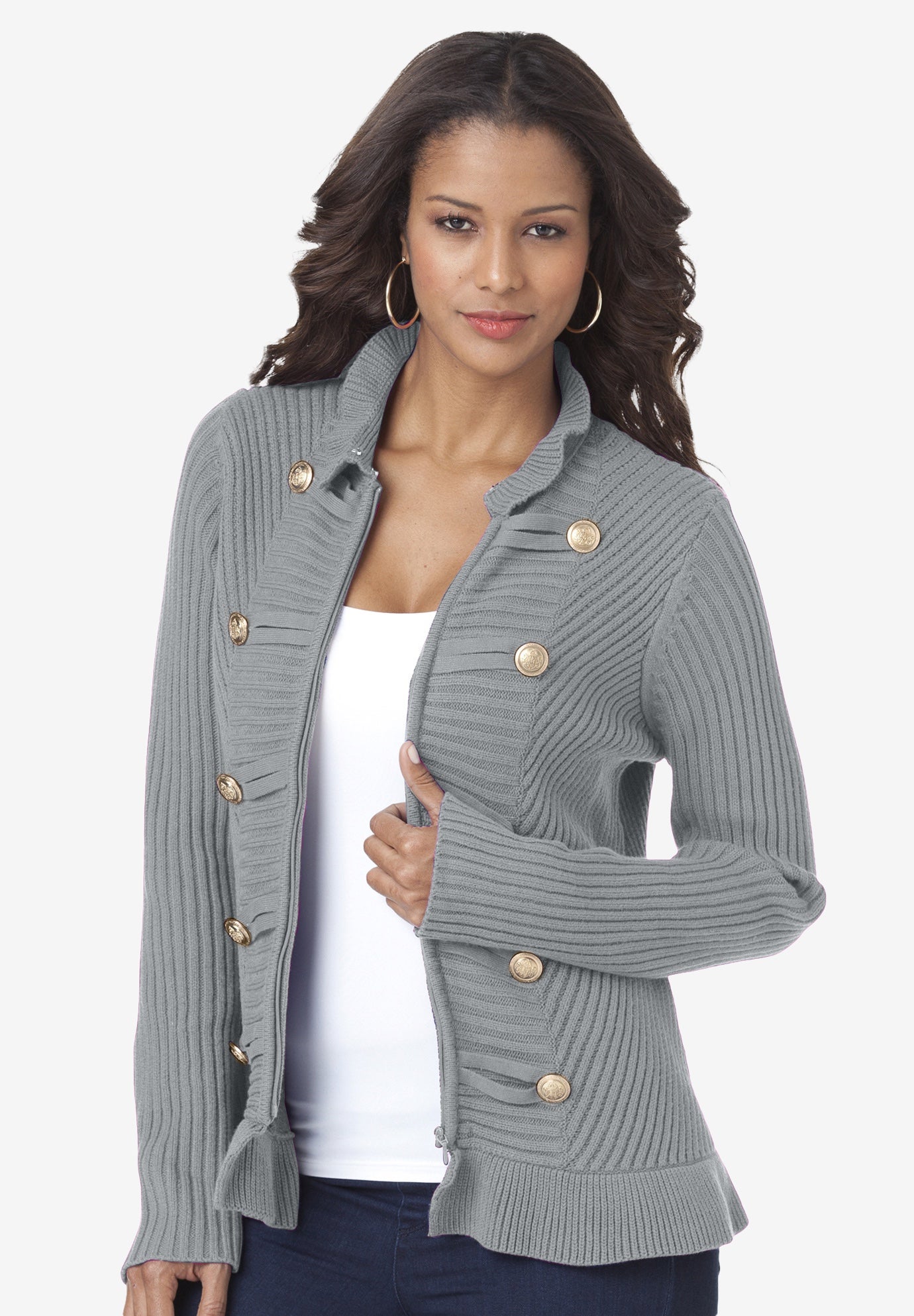 Military Cardigan OneStopPlus
