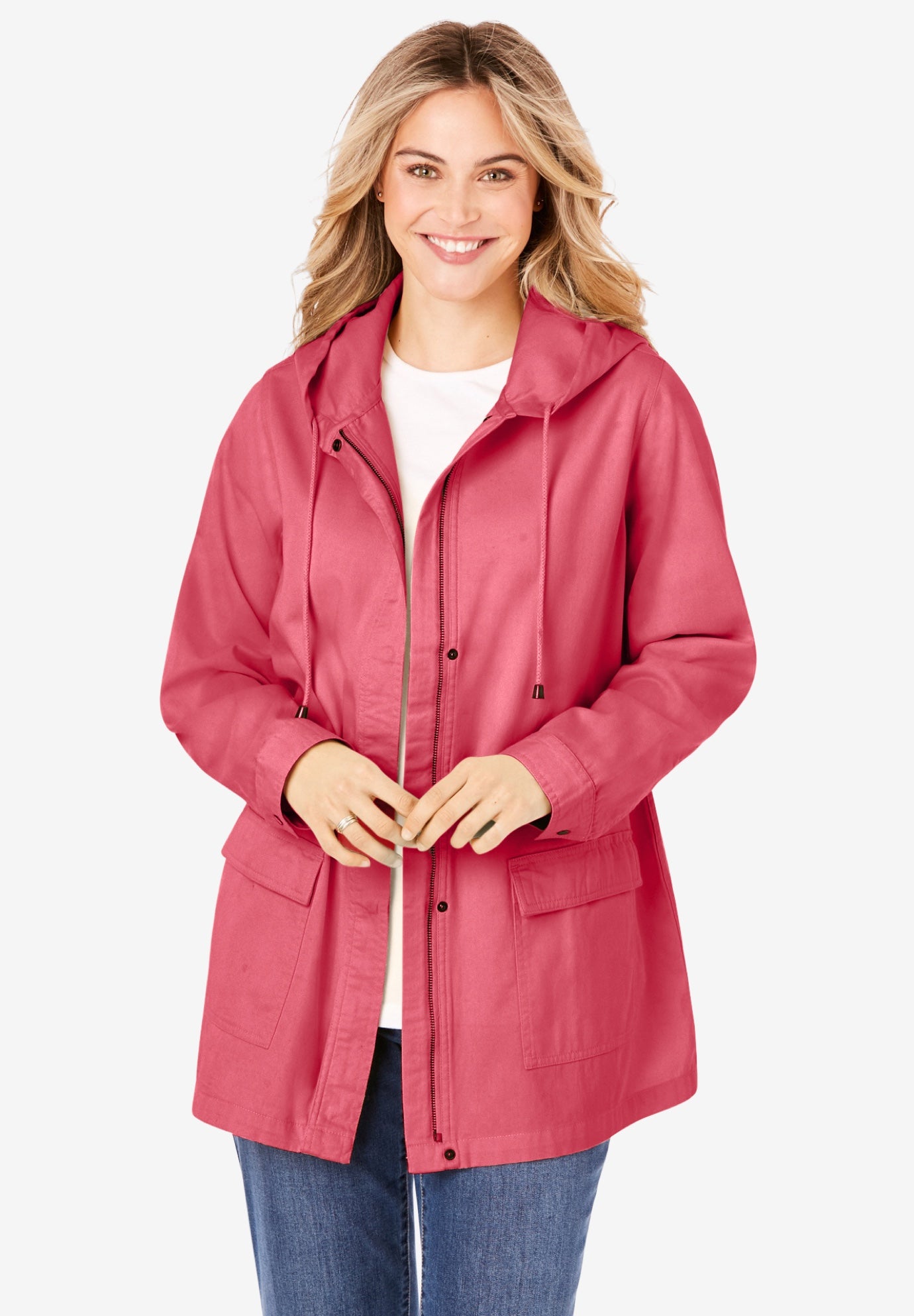 lightweight hooded top