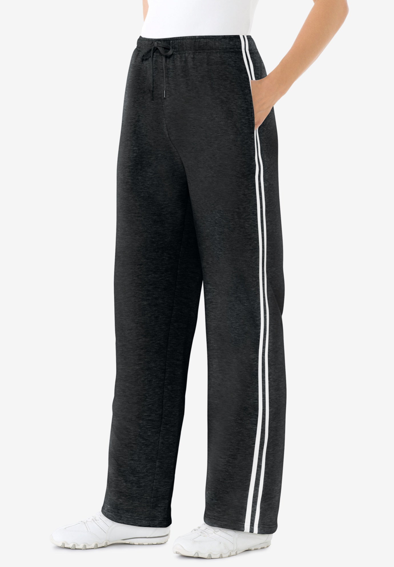 side stripe sweatpants