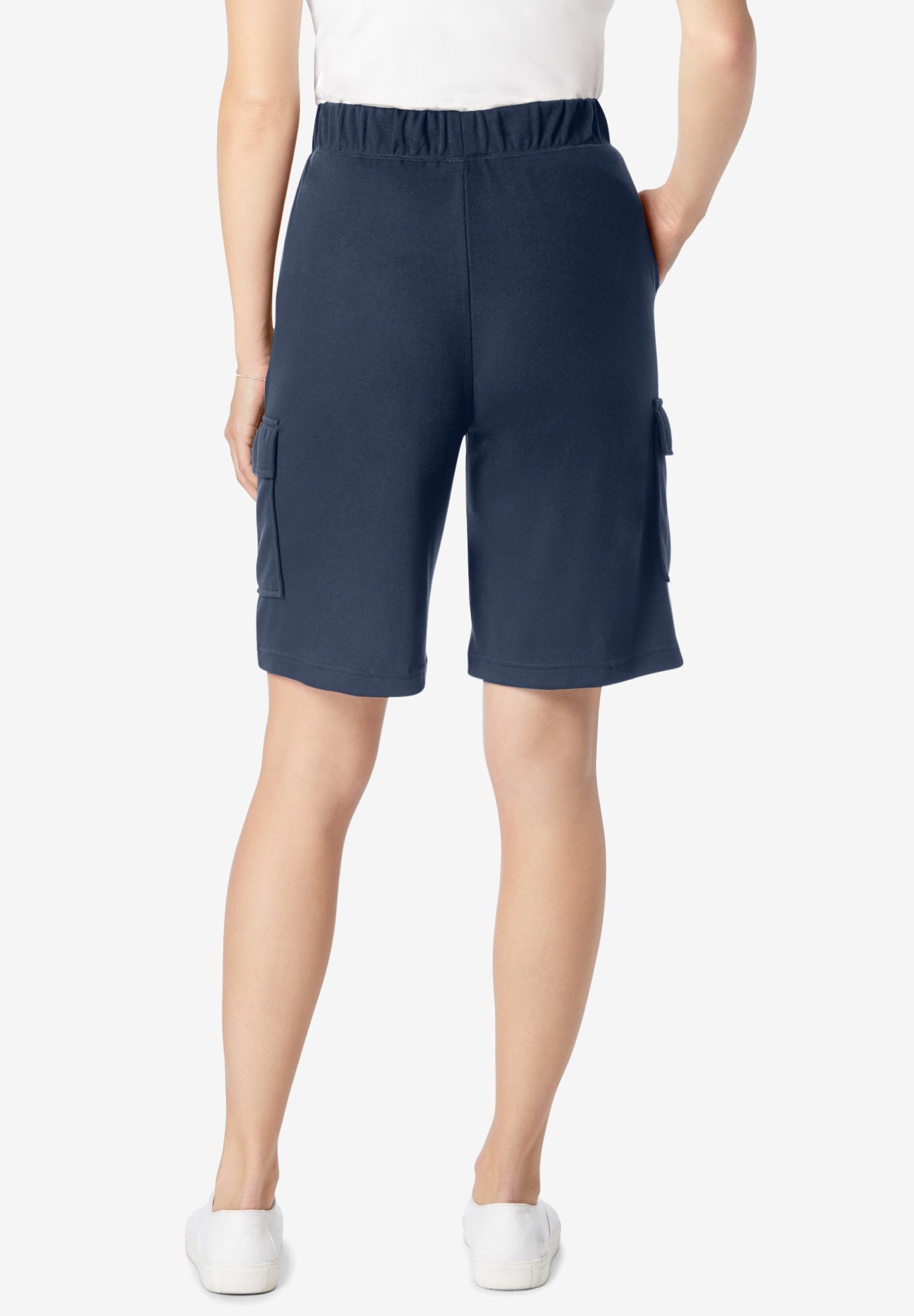 PullOn Knit Cargo Short OneStopPlus