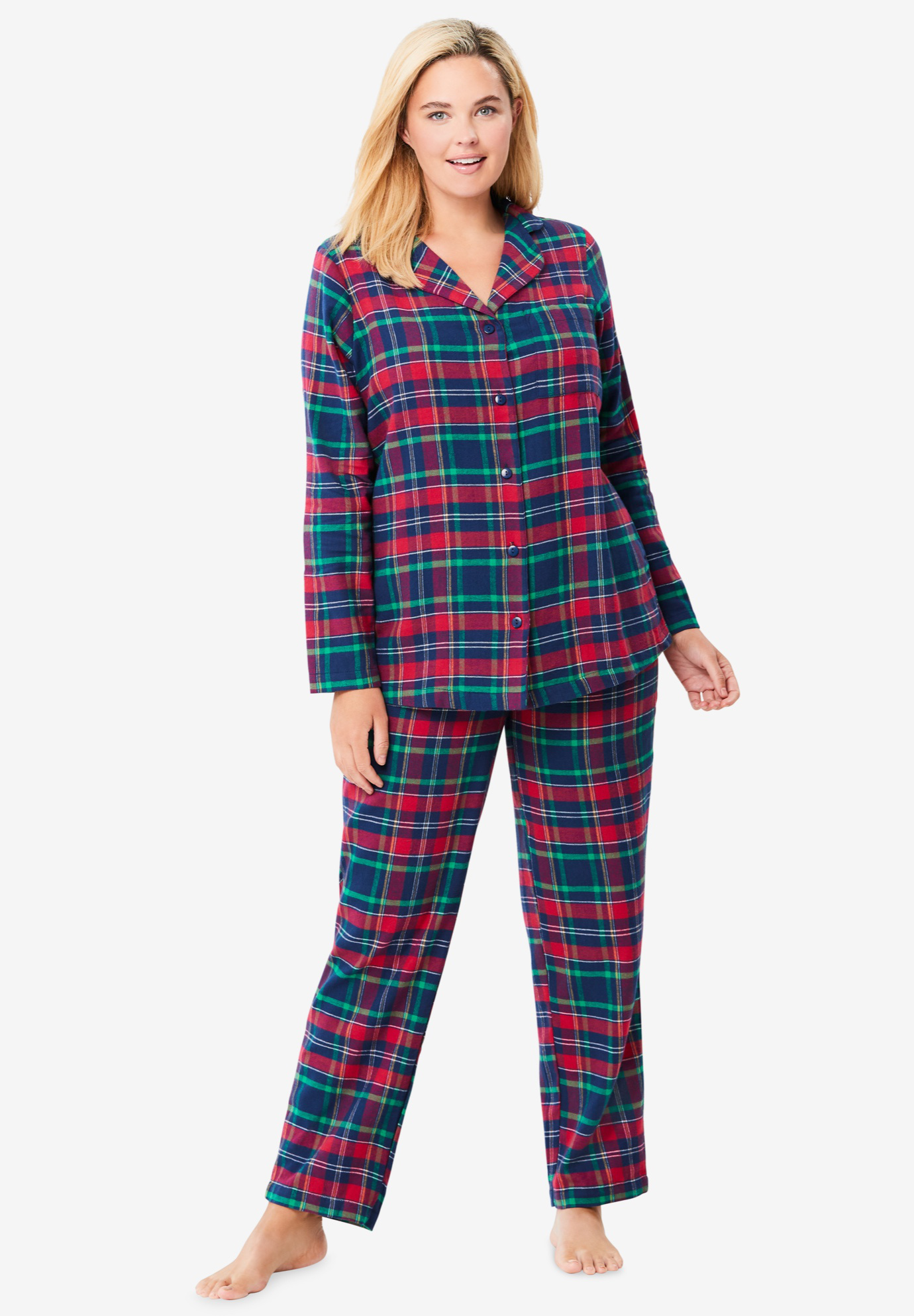Classic Flannel Pajama Set , 