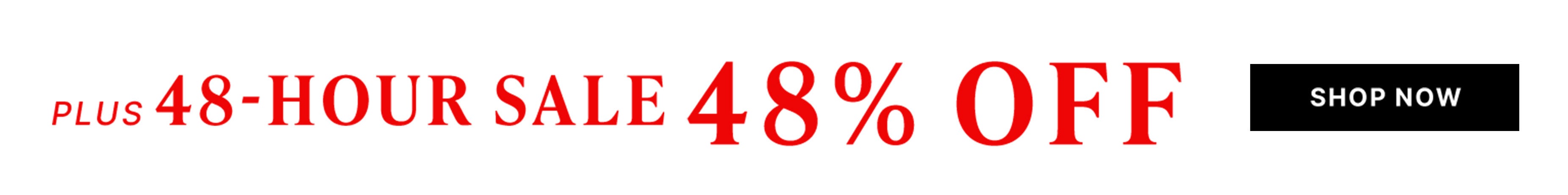 plus 48% shop now