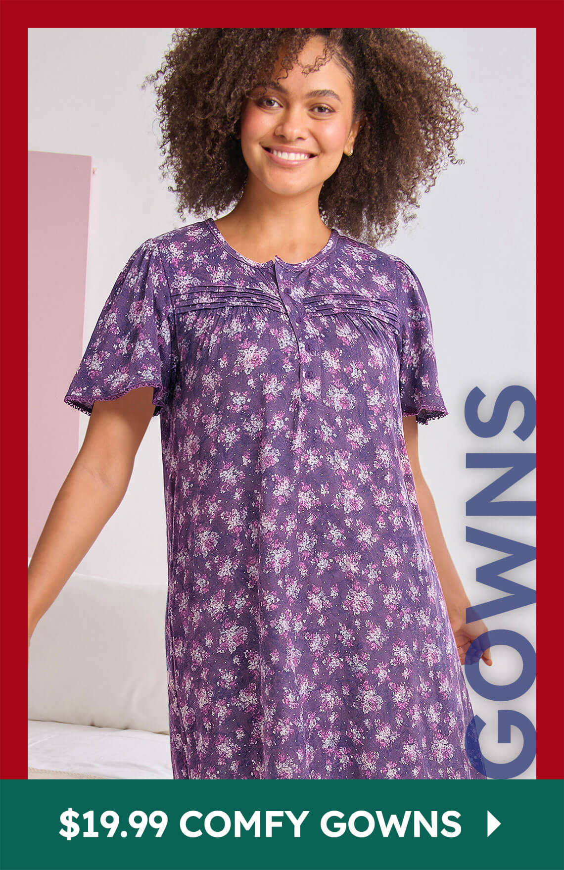 Comfy Gowns - $19.99 - Shop now