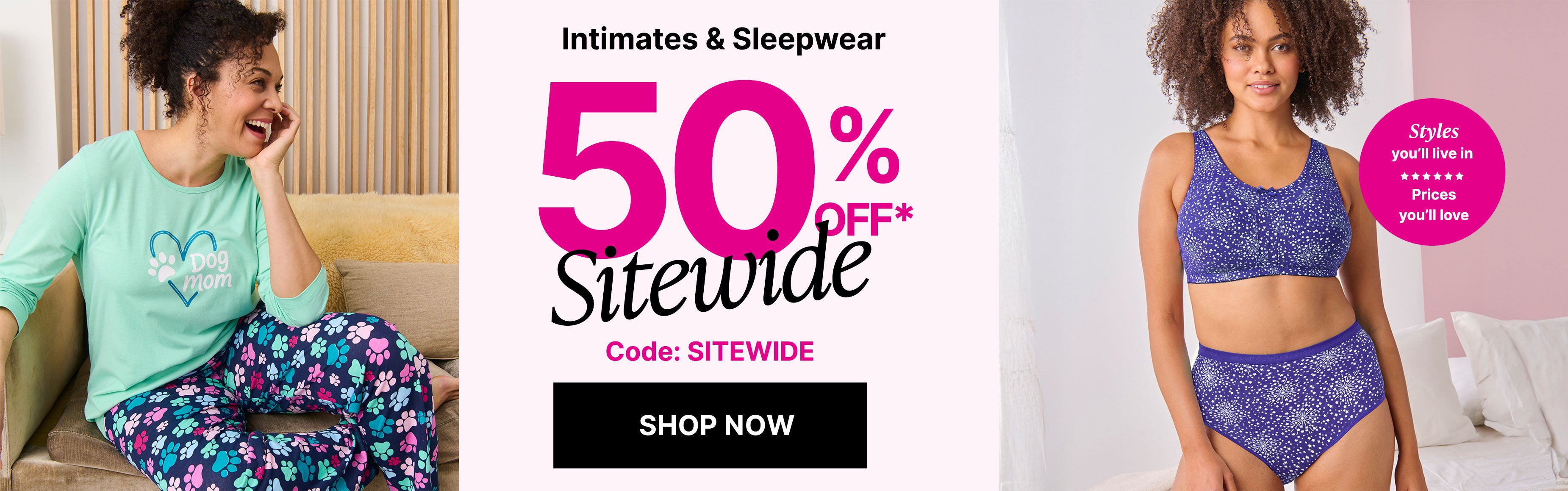55% Off intemates shop now