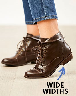 Discount wide width womens shoes hotsell