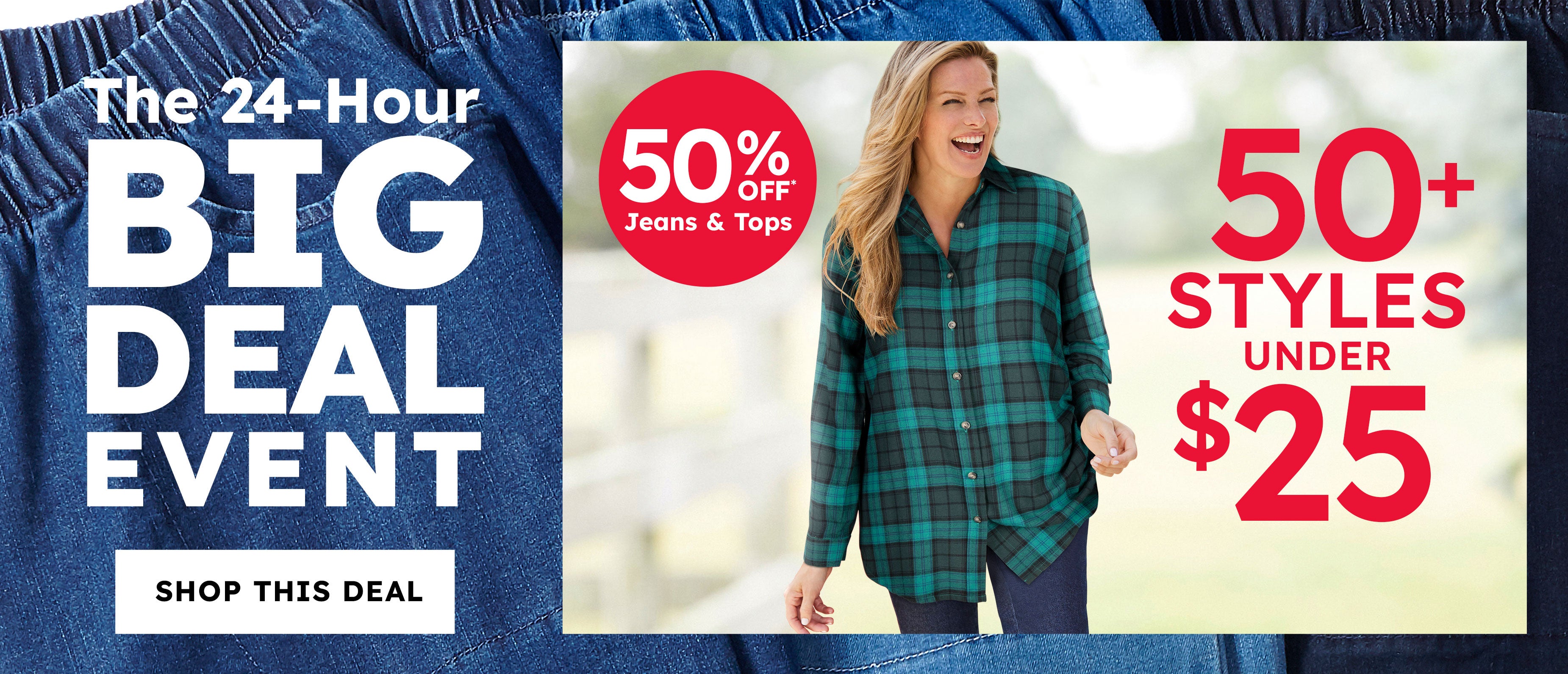 The 24 hours big deal event shop this deal