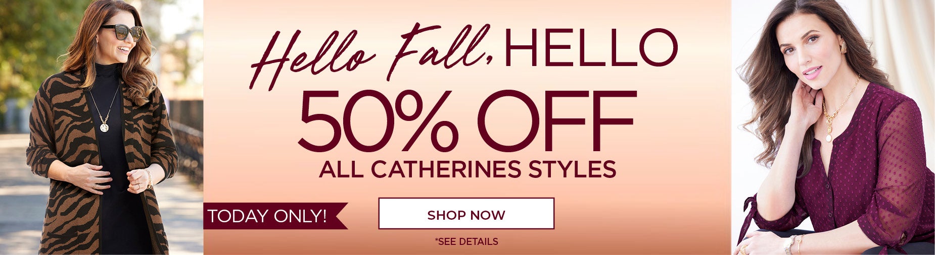 TODAY ONLY! 50% OFF TOPS & SWEATERS