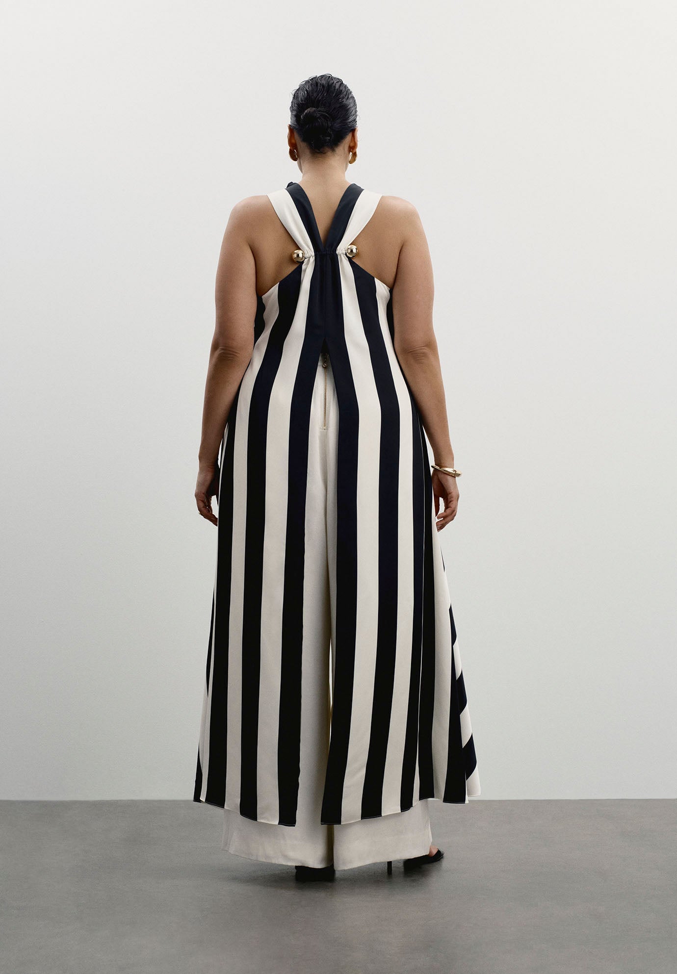 Longline Striped Top