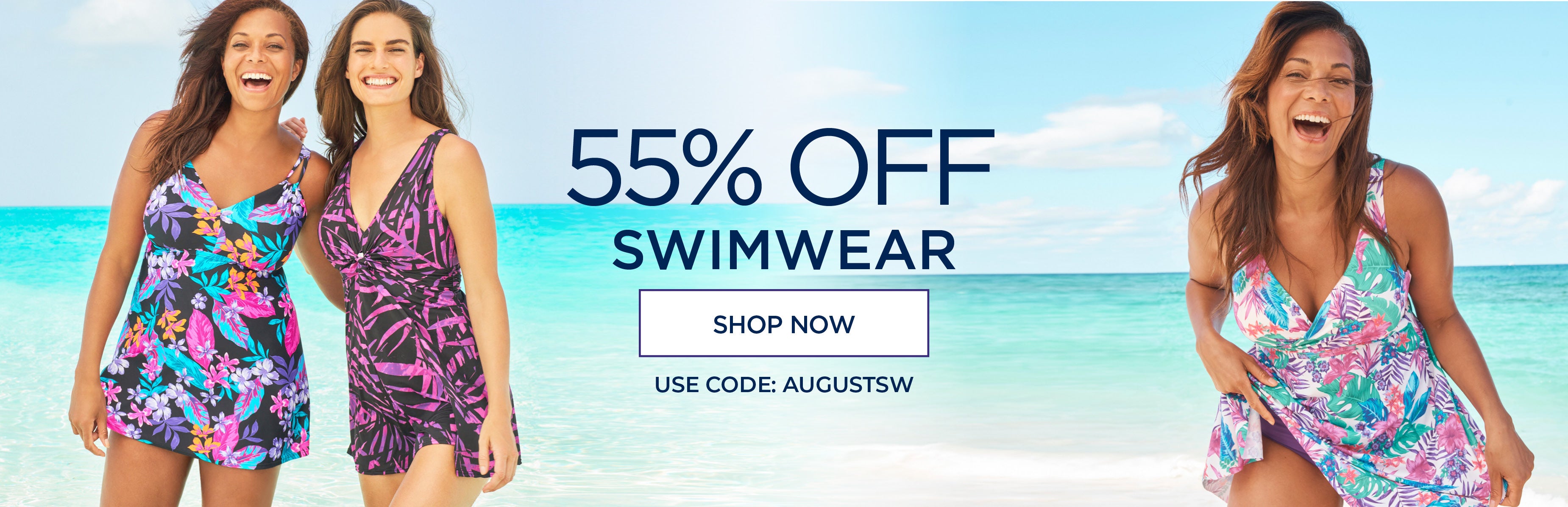 55% off swimwear shop now use code AUGUSTSW