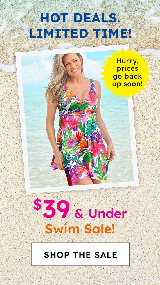 $39 $ under swim sale