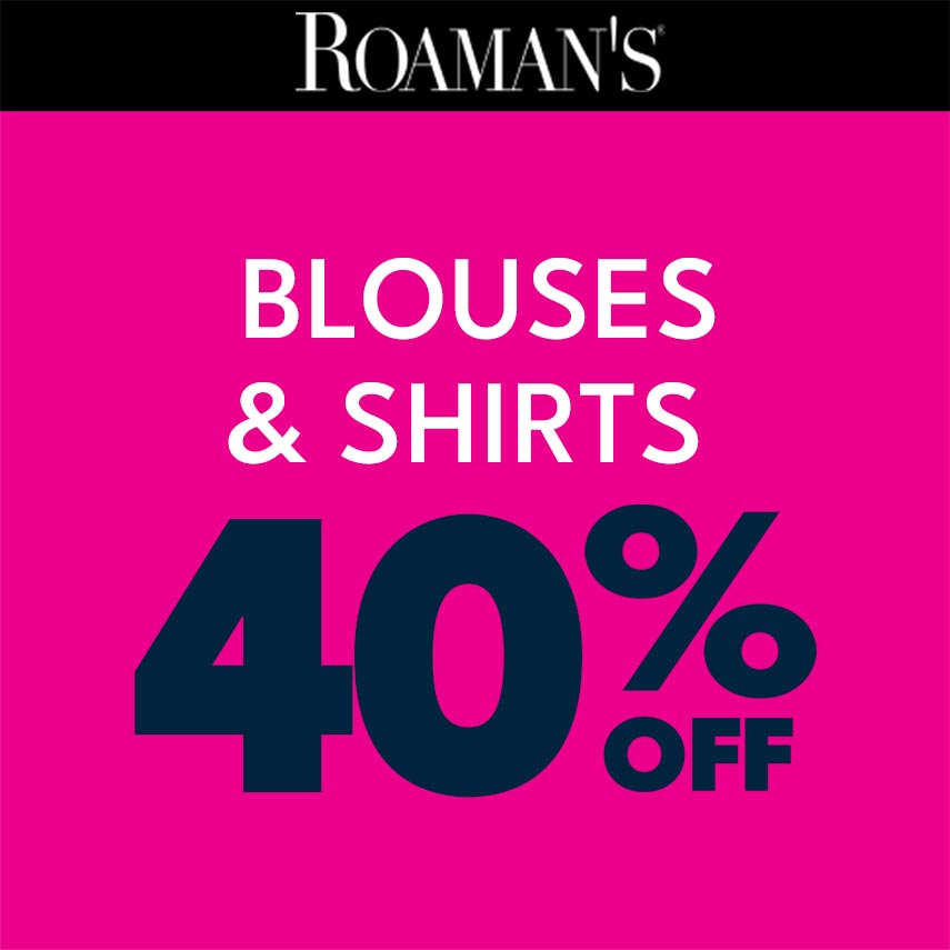 blouses & shirts 40% off shop roman's