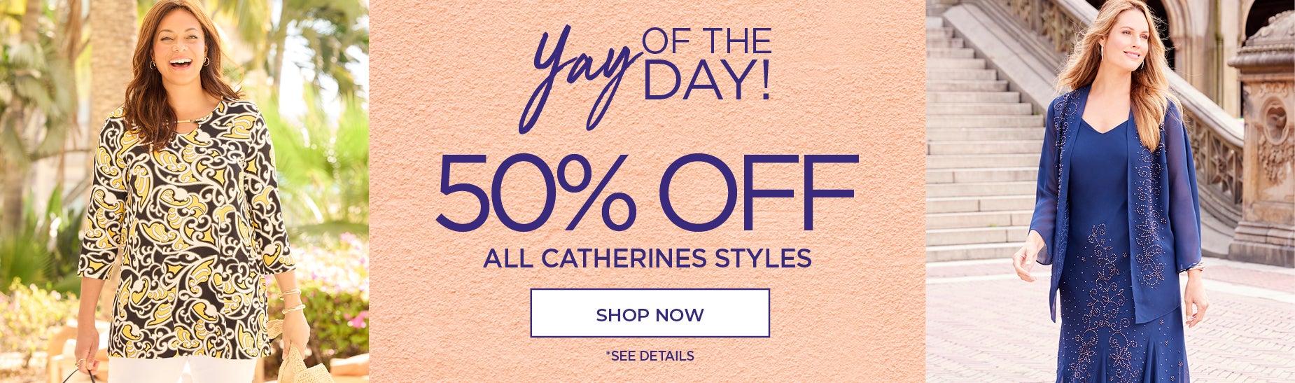 50% OFF DRESSES, CARDIGANS and JACKETS