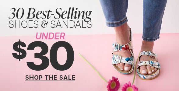 30 Best-Selling Shoes for Under $30