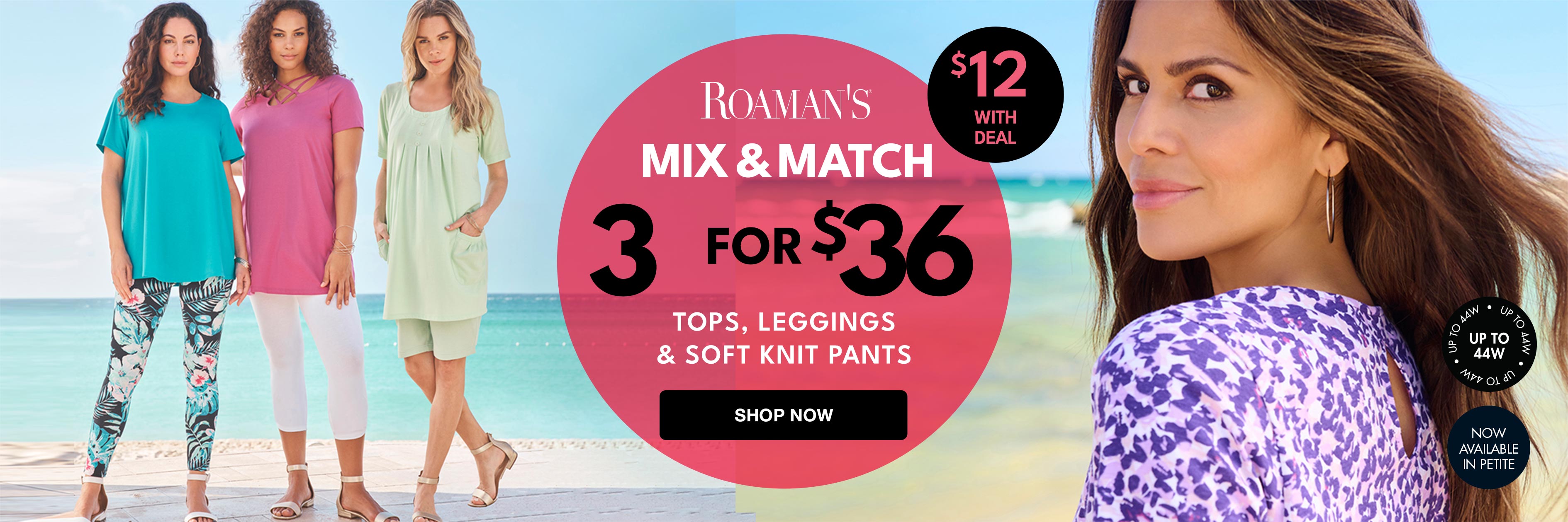 All Woman Within Tops & Bottoms 40% off shop now
