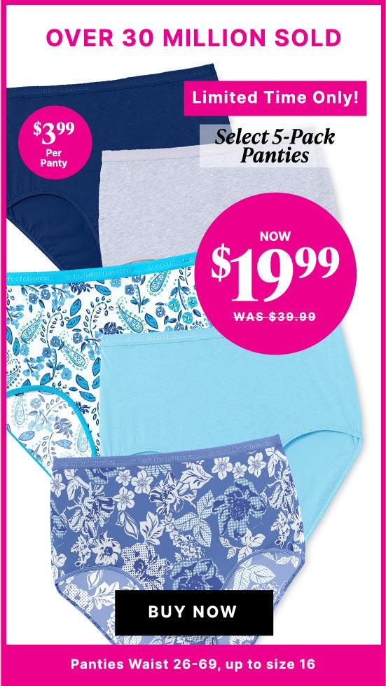 5 pack panties Panties shop now