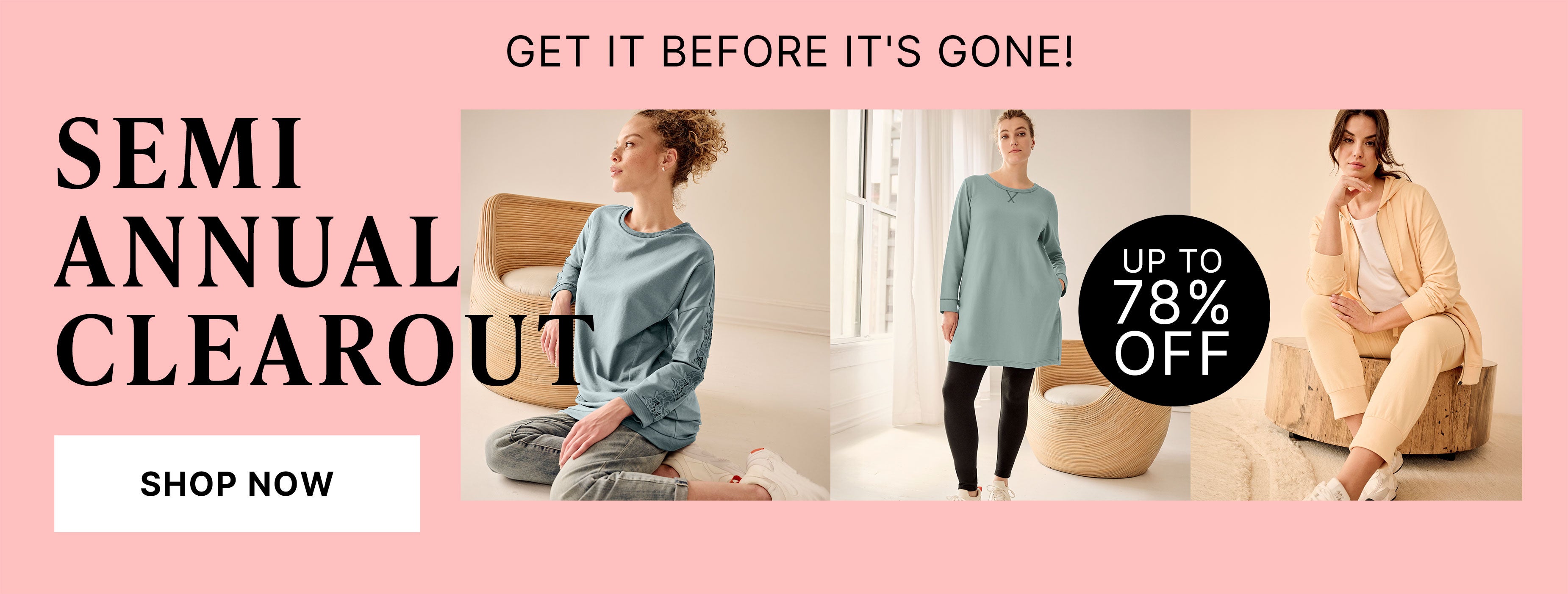 semi anual clearout sale