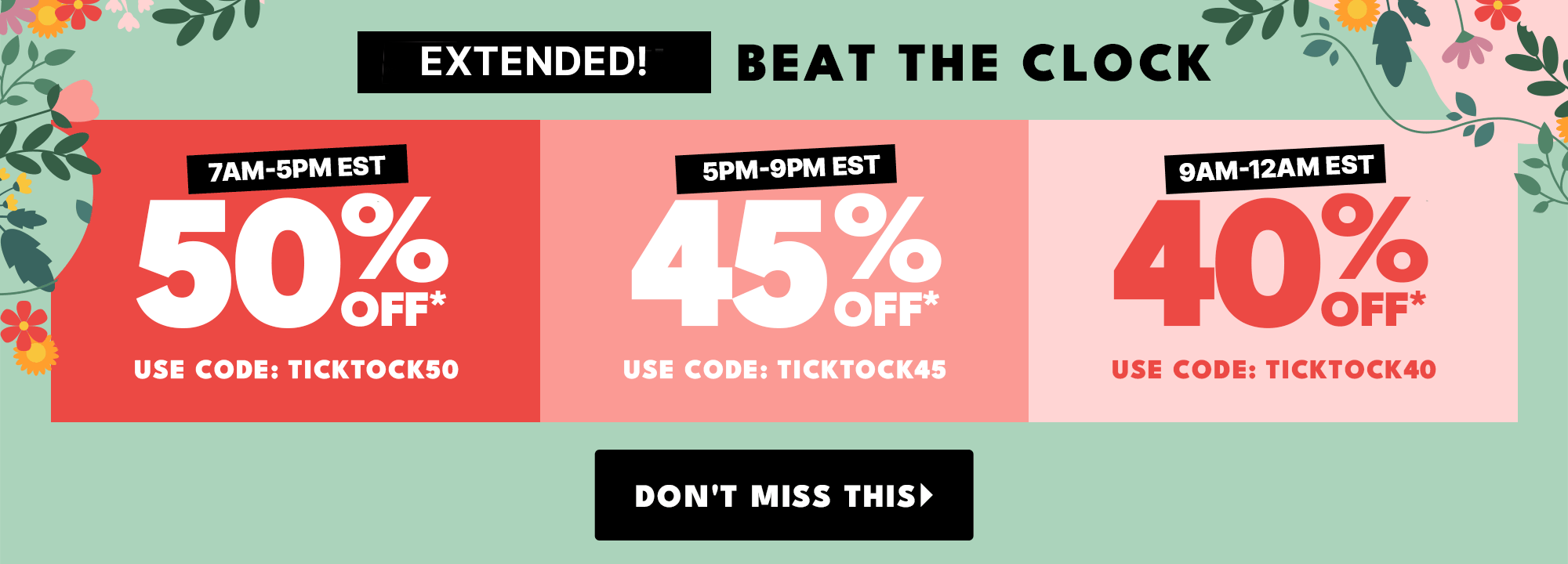 BEAT THE CLOCK ACT FAST