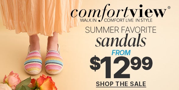 SUMMER FAVORITE SANDALS FROM $12.99