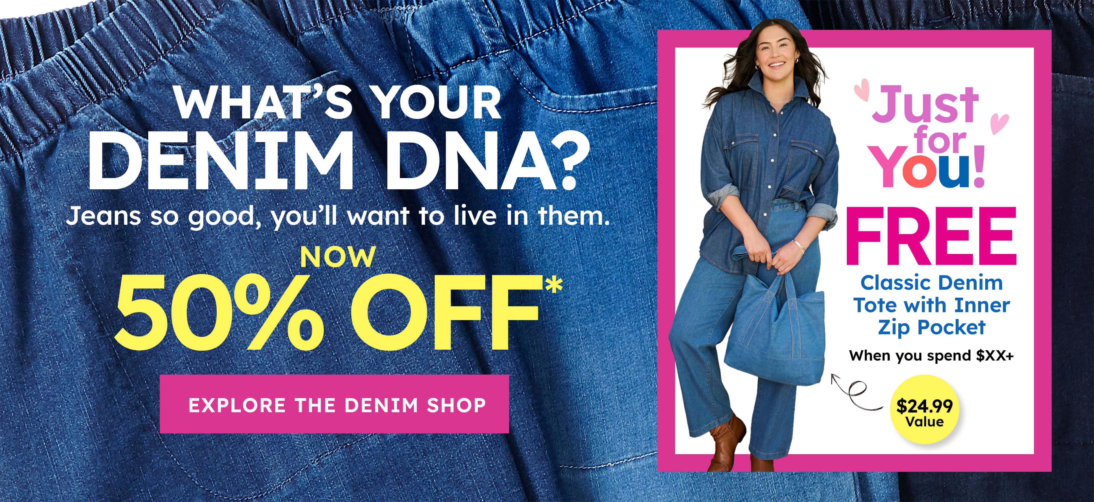 sitewide 50% off with code SHOPNOW