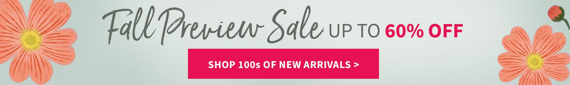 FALL NEW ARRIVALS