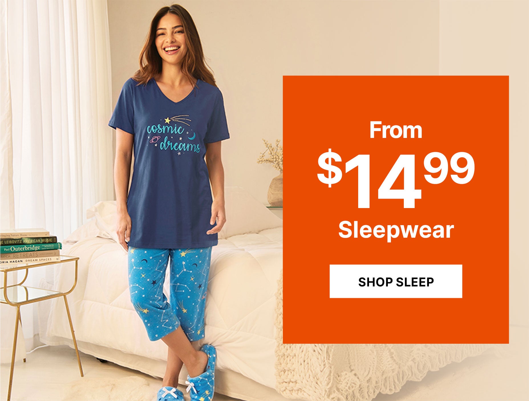 Sleepwear from 14.99 shop now