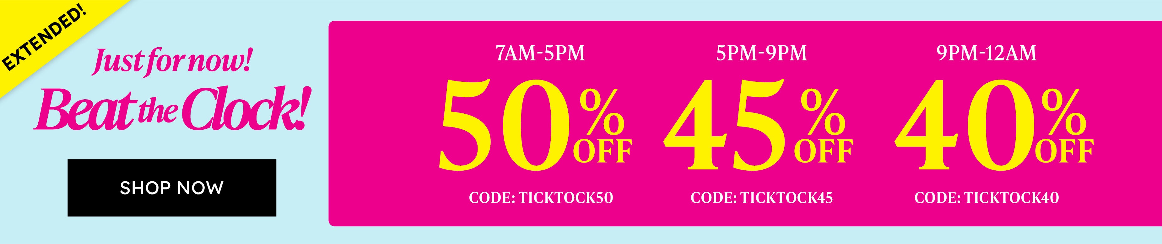 Just for Now Shop Now