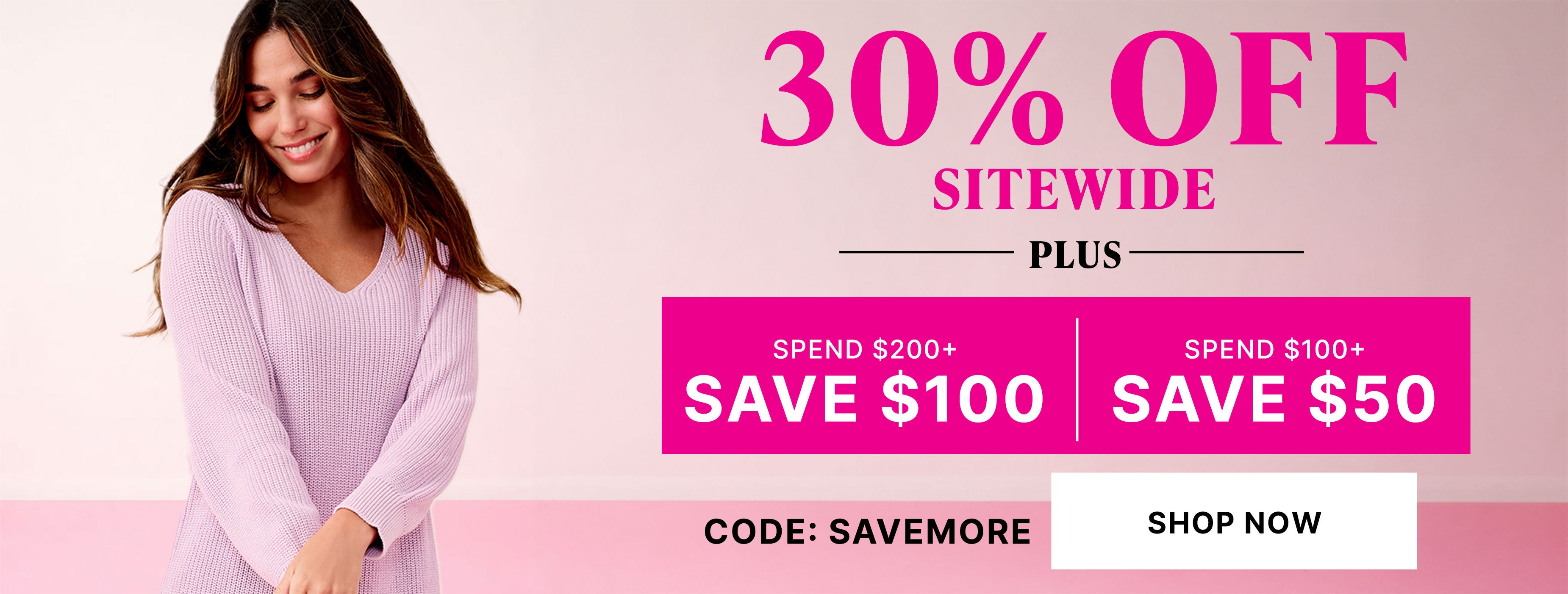30% off Sitewide sale