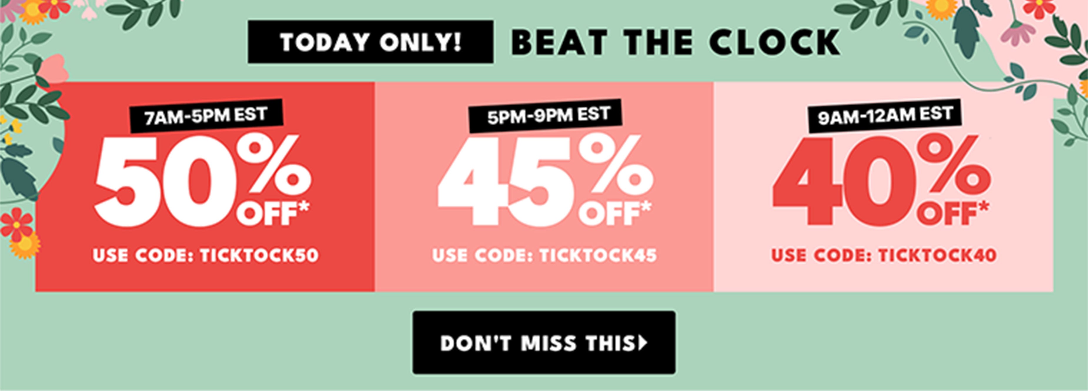 BEAT THE CLOCK ACT FAST